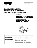 Makita BBX7600 Instruction Manual preview