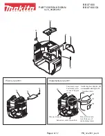 Предварительный просмотр 2 страницы Makita BBX7600 Parts Breakdown