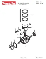 Preview for 5 page of Makita BBX7600 Parts Breakdown