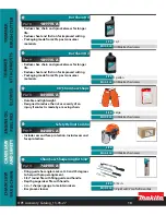 Preview for 10 page of Makita BBX7600N Manual