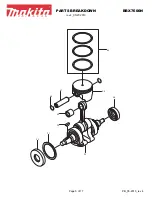 Preview for 5 page of Makita BBX7600N Parts Breakdown