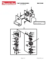 Preview for 8 page of Makita BBX7600N Parts Breakdown