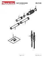 Preview for 13 page of Makita BBX7600N Parts Breakdown