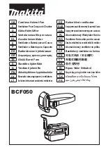Preview for 1 page of Makita BCF050 Manual