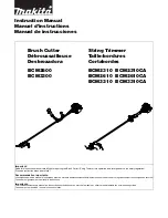 Preview for 1 page of Makita BCM2310 Instruction Manual