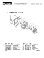 Preview for 1 page of Makita BCM2310 Parts Manual