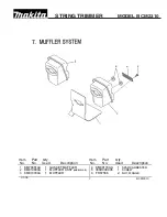 Предварительный просмотр 7 страницы Makita BCM2310 Parts Manual