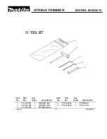 Предварительный просмотр 11 страницы Makita BCM2310 Parts Manual