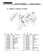 Предварительный просмотр 12 страницы Makita BCM2310 Parts Manual