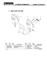 Preview for 7 page of Makita BCM3310 Parts List