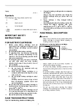 Предварительный просмотр 4 страницы Makita BDA341 Instruction Manual