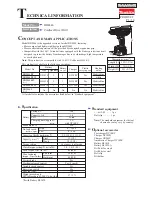 Preview for 1 page of Makita BDF446 Technical Information
