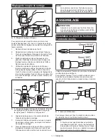 Предварительный просмотр 17 страницы Makita BFH040 Instruction Manual