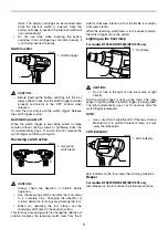 Предварительный просмотр 5 страницы Makita BFH120F Instruction Manual