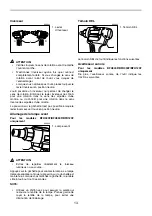 Предварительный просмотр 13 страницы Makita BFH120F Instruction Manual