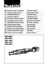 Preview for 1 page of Makita BFL080F Instruction Manual