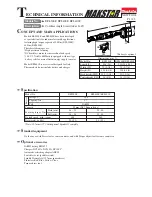Предварительный просмотр 1 страницы Makita BFL300F Technical Information