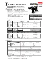 Makita BFR540 Technical Information preview