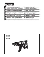 Предварительный просмотр 1 страницы Makita BFR750 Instruction Manual