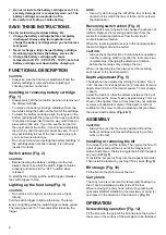 Preview for 6 page of Makita BFS440 Instruction Manual