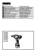 Makita BFT021F Instructions Manual preview