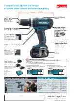 Preview for 2 page of Makita BHP442 Specifications