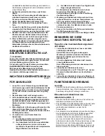 Preview for 17 page of Makita BHP444 Instruction Manual