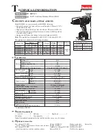 Preview for 1 page of Makita BHP448 Technical Information
