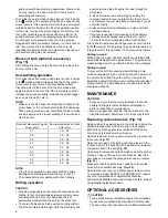 Preview for 8 page of Makita BHP454 Instruction Manual