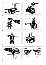 Предварительный просмотр 2 страницы Makita BHP460 Instruction Manual