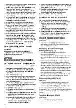 Предварительный просмотр 40 страницы Makita BHR162 Instruction Manual