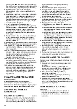 Предварительный просмотр 56 страницы Makita BHR162 Instruction Manual