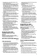 Предварительный просмотр 15 страницы Makita BHR180 Instruction Manual