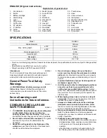 Предварительный просмотр 6 страницы Makita BHS630 Instruction Manual