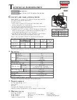 Preview for 1 page of Makita BHS630 Technical Information