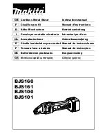 Preview for 1 page of Makita BJS100 Instruction Manual