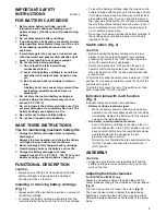 Предварительный просмотр 5 страницы Makita BJS100 Instruction Manual