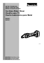 Предварительный просмотр 1 страницы Makita BJS101 Instruction Manual