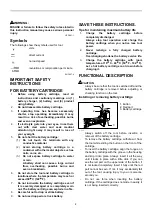 Preview for 4 page of Makita BJS101 Instruction Manual