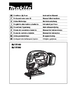 Предварительный просмотр 1 страницы Makita BJV140 Instruction Manual