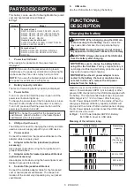 Preview for 5 page of Makita BL1055B Instruction Manual