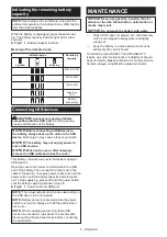 Preview for 6 page of Makita BL1055B Instruction Manual