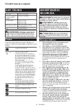 Preview for 21 page of Makita BL1055B Instruction Manual