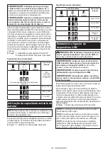 Preview for 38 page of Makita BL1055B Instruction Manual