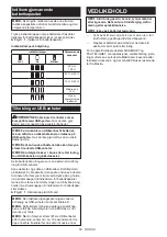 Preview for 60 page of Makita BL1055B Instruction Manual