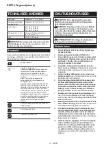 Preview for 73 page of Makita BL1055B Instruction Manual