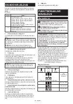 Preview for 75 page of Makita BL1055B Instruction Manual