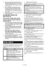 Preview for 79 page of Makita BL1055B Instruction Manual