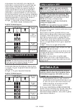 Preview for 102 page of Makita BL1055B Instruction Manual