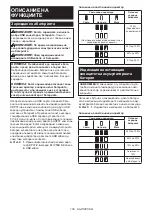 Preview for 106 page of Makita BL1055B Instruction Manual